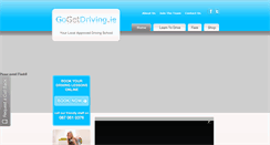 Desktop Screenshot of gogetdriving.ie